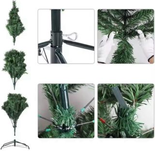 Árbol de Navidad Artificial Verde 60 cm