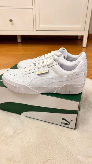 Zapatillas Puma Mujer Blancas