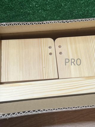 Set di 3 scaffali in legno NATURE SUPPLIES