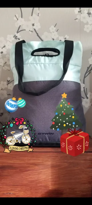 Bolsa Bici 20L, Turquesa, Alforja