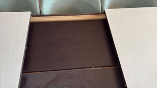 Mesa comedor extensible bicolor 175-260cm