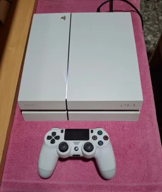 Consola PS4 Slim 500GB Blanca + Juegos
