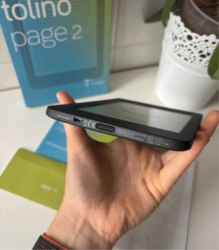 Tolino Page 2 E-reader Nero con cover in regalo