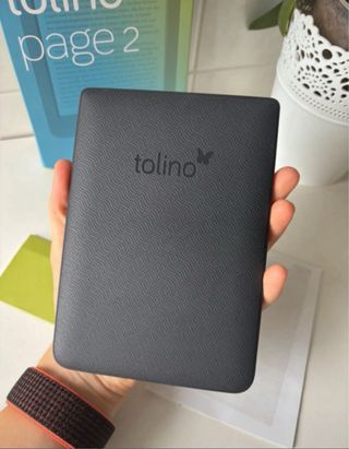 Tolino Page 2 E-reader Nero con cover in regalo