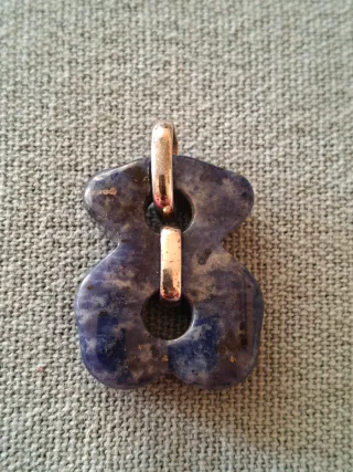 Colgante Tous Oso Lapislázuli