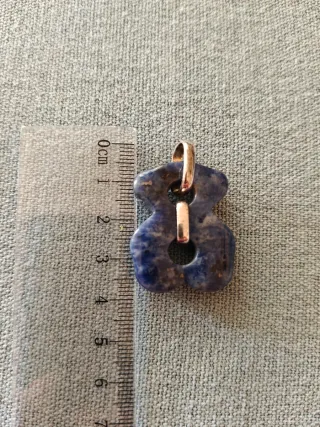 Colgante Tous Oso Lapislázuli