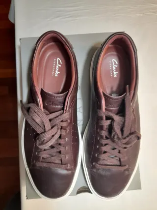 Zapatos Clarks Hombre Marrón Piel