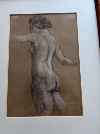 Dibuix de Josep clarà i Ayats