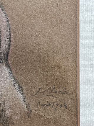 Dibuix de Josep clarà i Ayats