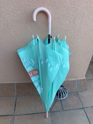 Paraguas Mr Wonderful Azul y Rosa