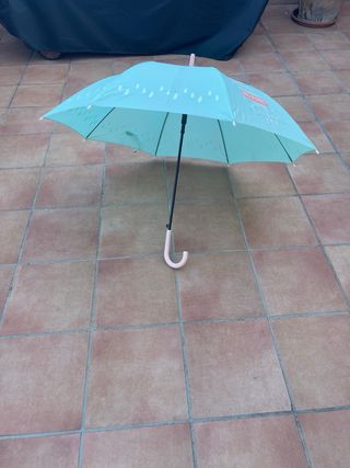 Paraguas Mr Wonderful Azul y Rosa