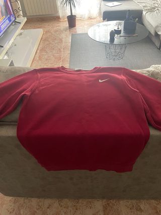 Sudadera Nike Roja Talla M