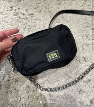 Bolso Bimba y Lola Negro Cadena
