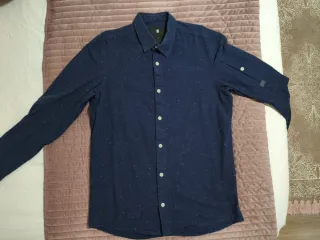 Camisa G-Star RAW azul talla M