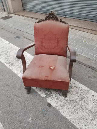 Sillón vintage para restaurar