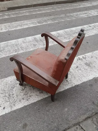 Sillón vintage para restaurar