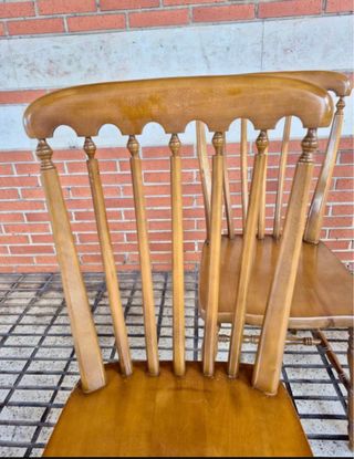 2 Sedie Windsor in Legno Massello