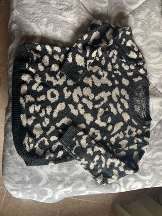 Jersey estampado leopardo