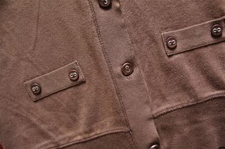 Chaqueta Zara Cardigan Marrón Talla L Mujer