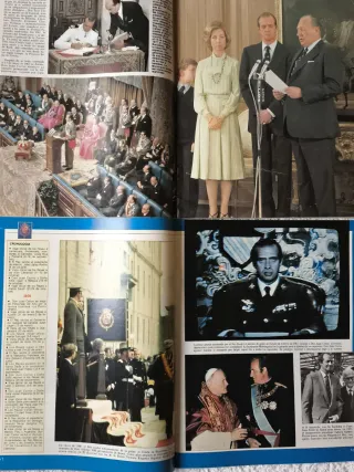 4 REVISTAS 2 SUPLEMENTOS BORBÓN JUAN CARLOS I REY