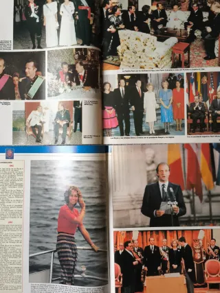 4 REVISTAS 2 SUPLEMENTOS BORBÓN JUAN CARLOS I REY