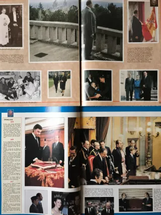 4 REVISTAS 2 SUPLEMENTOS BORBÓN JUAN CARLOS I REY