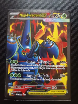 Carta Pokémon Mega Heracross EX 108/094