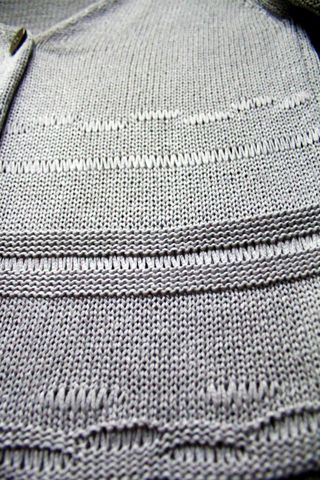 Chaqueta Cardigan Azul/Gris Mujer Talla M