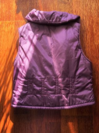 Chaleco Acolchado ELLE Mujer Talla S Morado