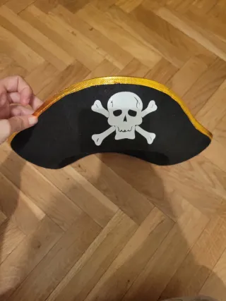 Gorro pirata calavera