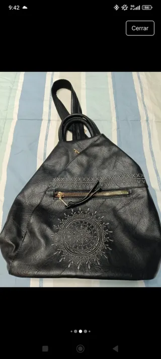 Lote 2 Zaini Beige e Nero