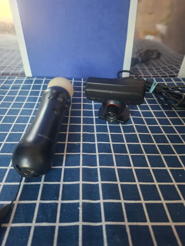 PS3 MOVE + CAMARA EYETOY ORIGINALES