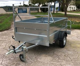 NUEVO: Remolque galvanizado 750 kg de MMA