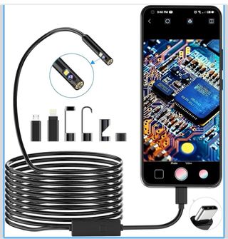 Endoscopio USB-C Negro