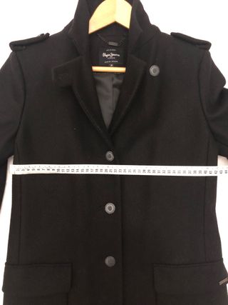 Abrigo Pepe Jeans Negro Talla M