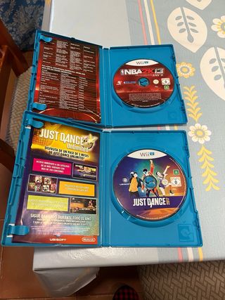 Lote 6 Giochi Wii U: Just Dance, Zelda, NBA 2K13