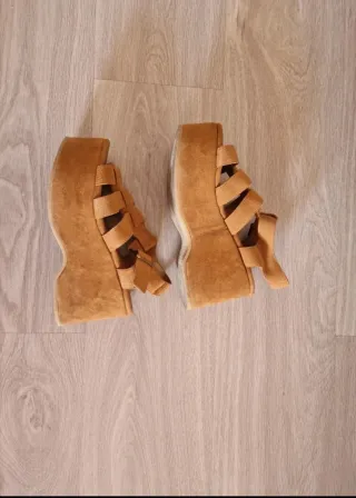 Sandalias plataforma ante