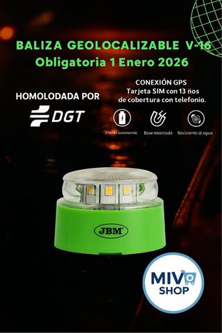 Baliza V16 homologada DGT – ya válida y lista para
