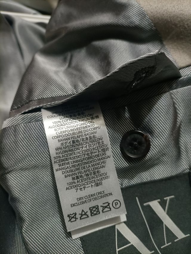 Americana Armani Beige Talla 50