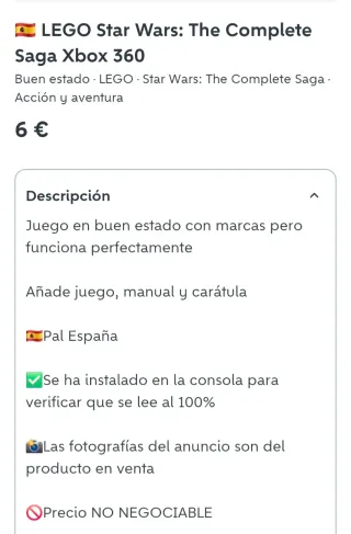 Pack 2 juegos Xbox 360 Lego