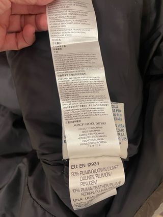 Moncler Piumino Lungo Marrone