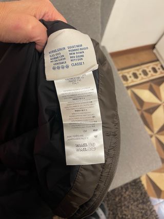 Moncler Piumino Lungo Marrone