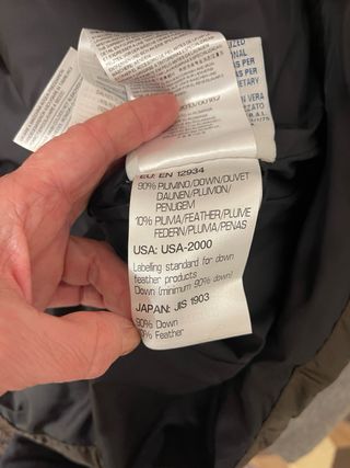 Moncler Piumino Lungo Marrone