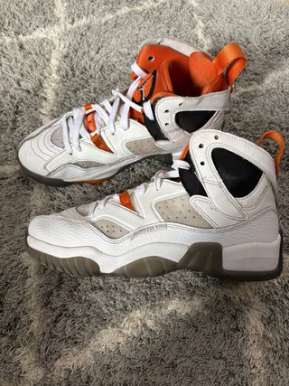 Jordan Zapatillas Deportivas Blancas y Naranjas
