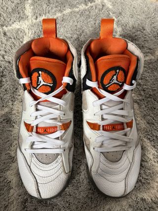 Jordan Zapatillas Deportivas Blancas y Naranjas