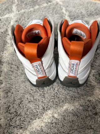 Jordan Zapatillas Deportivas Blancas y Naranjas