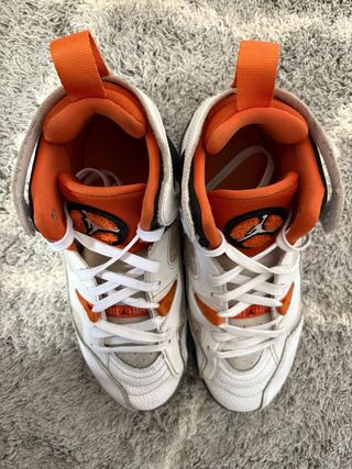 Jordan Zapatillas Deportivas Blancas y Naranjas