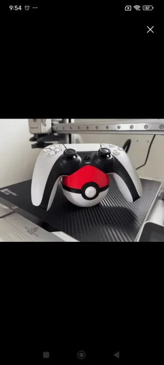 Lote Pokeball y 2 Soportes Pokémon