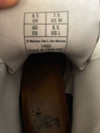 Botas Dr. Martens Blancas Talla 40