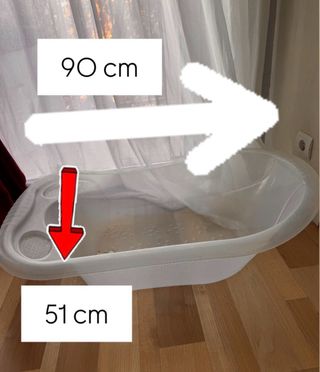 Bañera bebé extra grande